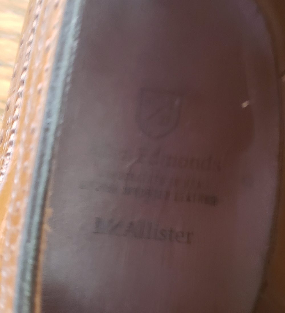 Allen Edmonds Mens Shoes Sz 14 - Picture 7 of 8